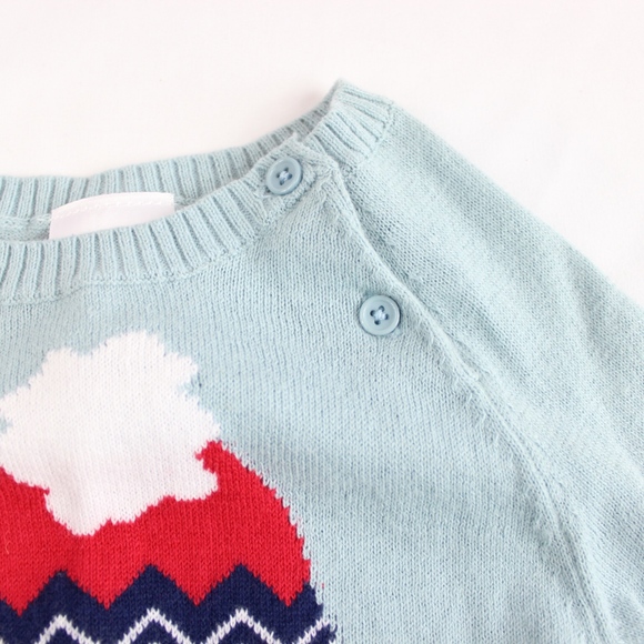 💚5/$25 Little Wonders Baby Winter Penguin Sweater - Picture 3 of 4